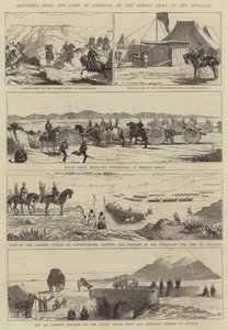 Sketches from the Camp of Exercise of the Indian Army in the Punjaub